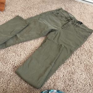 Buttery Soft AG army green skinnies
